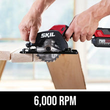 Carregar imagem no visualizador da galeria, SKIL CR5435B-00 PWR CORE 20™ 20-Volt Brushless Cordless 4-1/2" Compact Circular Saw (Tool Only)