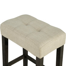 Carregar imagem no visualizador da galeria, 59" Rustic Dining&Bar Table Set with 3 Stools for Apartment, USB-A & USB-C Charging Ports