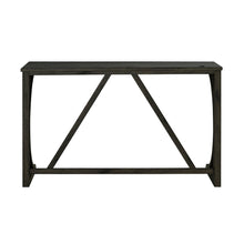 Carregar imagem no visualizador da galeria, 59" Rustic Dining&Bar Table Set with 3 Stools for Apartment, USB-A & USB-C Charging Ports