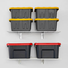 Carregar imagem no visualizador da galeria, 12" x 36" Wall Shelves (Two Pack with Hooks)