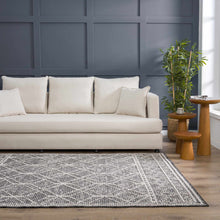 Load image into Gallery viewer, Diah Black & Bone Area Rug - Clearance