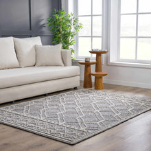 Load image into Gallery viewer, Diah Black & Bone Area Rug - Clearance
