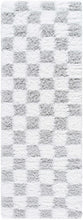 Load image into Gallery viewer, Atira Gray Checkered Area Rug