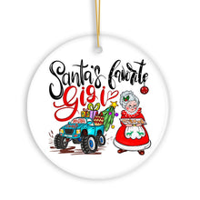Load image into Gallery viewer, Santa’s Favorite Gigi Christmas Ornament, Grandma Gift