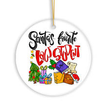 Carregar imagem no visualizador da galeria, Santa’s Favorite Law Student Christmas Ornament, Future Lawyer Gift