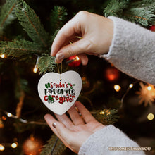 Load image into Gallery viewer, Santa’s Favorite Caregiver Christmas Ornament, Appreciation Gift Charm for Nanny