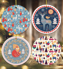 Carregar imagem no visualizador da galeria, Scandinavian Folk Ornament Bundle