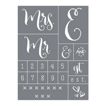 Load image into Gallery viewer, Engagement - Mesh Stencil 9x12