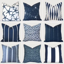 Carregar imagem no visualizador da galeria, Navy Shades Cushion Covers