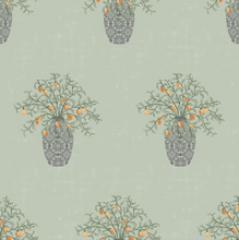 Carregar imagem no visualizador da galeria, Alessa Wallpaper by The Bright Leaf Design