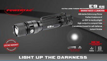 Load image into Gallery viewer, E9 GEN5 Long Throw- 3,000 Lumen Tactical EDC Flashlight