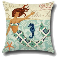 Carregar imagem no visualizador da galeria, Mermaid Cushion Covers
