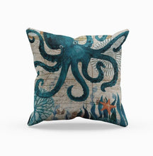 Load image into Gallery viewer, Sea Life Cushion Covers