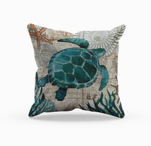 Load image into Gallery viewer, Sea Life Cushion Covers