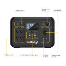 Carregar imagem no visualizador da galeria, 1200W 1132Wh Portable Power Station