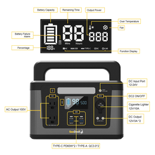 Carregar imagem no visualizador da galeria, 500W 560Wh Portable Power Station