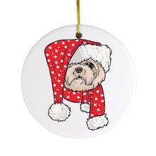 Carregar imagem no visualizador da galeria, Shih Tzu Christmas Ornament