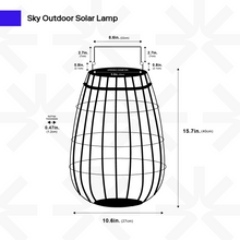 Carregar imagem no visualizador da galeria, Sky Outdoor Solar Lamp