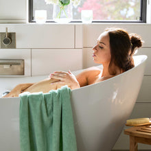 Load image into Gallery viewer, Bamboo Spa Bath Towel – Seaglass