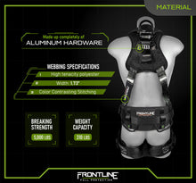 Carregar imagem no visualizador da galeria, Frontline 110CTB-DC Digital Camo Full Body Harness with Aluminum Hardware and Suspension Trauma Straps M/L