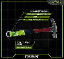 Carregar imagem no visualizador da galeria, Frontline ACTLDR ToolGrip 4 lbs Webbing Tool D-Ring Anchor