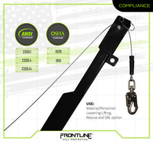 Carregar imagem no visualizador da galeria, Frontline QAN75-US Patriot Quadpod Confined Space System - Made in USA