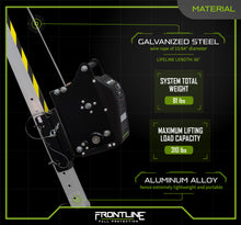 Cargar imagen en el visor de la galería, Frontline TAN07RU MEGApod Confined Space Kit 7' Aluminum Tripod with 60' Winch