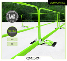 Load image into Gallery viewer, Frontline Guardrail Section for Concrete or Steel Substrates 10'