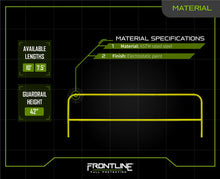 Carregar imagem no visualizador da galeria, Frontline Guardrail Section for Concrete or Steel Substrates 7.5'