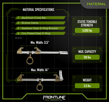 Cargar imagen en el visor de la galería, Frontline ST14SA Easy Slider Beam Walker Anchor for 3.5?? - 14?? Wide I-Beams