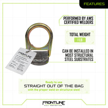 Carregar imagem no visualizador da galeria, Frontline STW01 Weld-on Anchor
