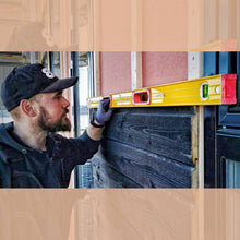 Carregar imagem no visualizador da galeria, Stabila 37816 Type 196, 48 inch plus 16 inch Heavy Duty Spirit Level Set