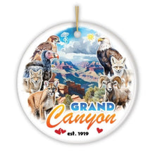 Load image into Gallery viewer, Breathtaking Grand Canyon Handmade Ornament, Vintage Arizona Nature and National Park Souvenir