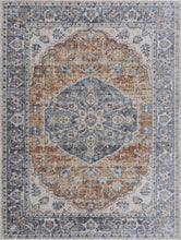 Load image into Gallery viewer, Rust Hiti Washable area rug - Clearance