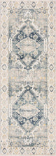 Load image into Gallery viewer, Brend Blue Medallion Area Rug - Clearance