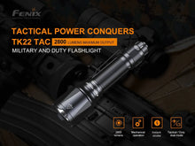 Carregar imagem no visualizador da galeria, Fenix TK22 TAC Tactical Flashlight - 2800 Lumens