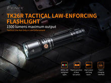 Carregar imagem no visualizador da galeria, Fenix TK26R Tactical LED Flashlight - 1500 Lumens