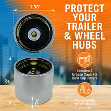 Load image into Gallery viewer, Boat Trailer Grease Caps