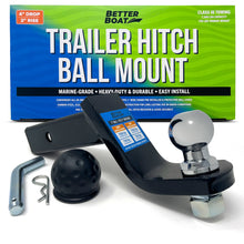 Load image into Gallery viewer, Trailer Hitch Ball Mount 2"