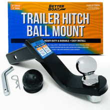 Load image into Gallery viewer, Trailer Hitch Ball Mount 2"