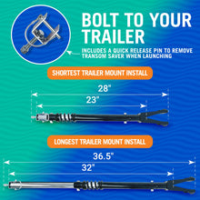 Carregar imagem no visualizador da galeria, Adjustable Transom Saver Motor Mount