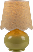 Carregar imagem no visualizador da galeria, Theisseil Olive Green Table Lamp