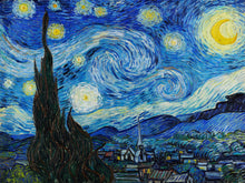Load image into Gallery viewer, Vincent Van Gogh&#39;s The Starry Night Painting Wallpaper Mural.  #6742
