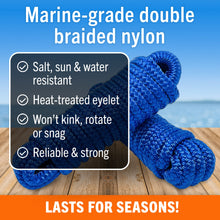 Carregar imagem no visualizador da galeria, 3/8" Dock Lines 15FT
