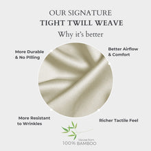 Carregar imagem no visualizador da galeria, Bamboo Fitted Sheet - White