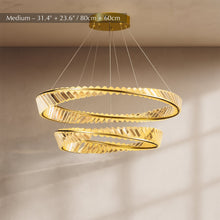 Load image into Gallery viewer, Tiwa 2-Tier Chandelier