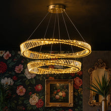 Load image into Gallery viewer, Tiwa 2-Tier Chandelier