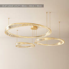 Carregar imagem no visualizador da galeria, Tiwa 3-Tier Chandelier