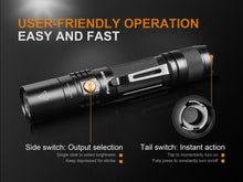 Carregar imagem no visualizador da galeria, Fenix UC35 V2.0 LED Rechargeable EDC Flashlight