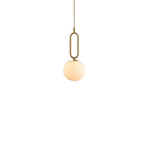 Carregar imagem no visualizador da galeria, Gong Alabaster Pendant Light